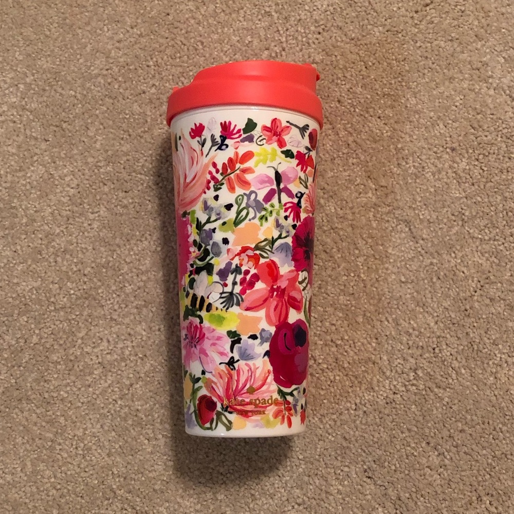 Kate Spade Floral Tumbler